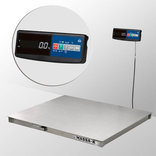 Весы платформенные 4D-PM.S-15/12A_2000 нержавеющая сталь 