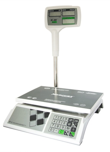 Весы M-ER 326ACPX-15.2 LCD White