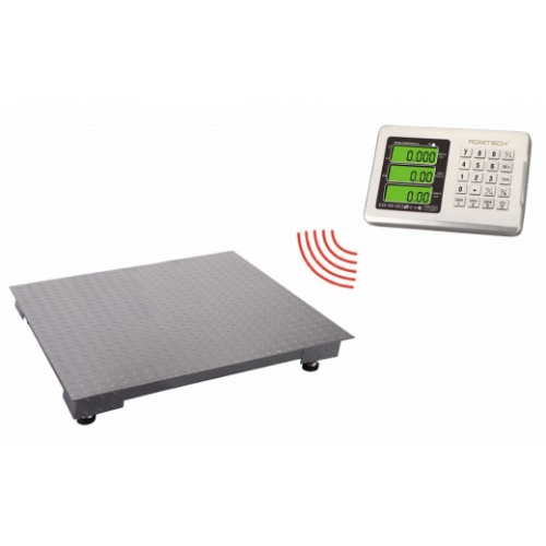 Весы Romitech BLES-1000 (1000кг/500г; 1000х1000) Т платформенные беспроводные